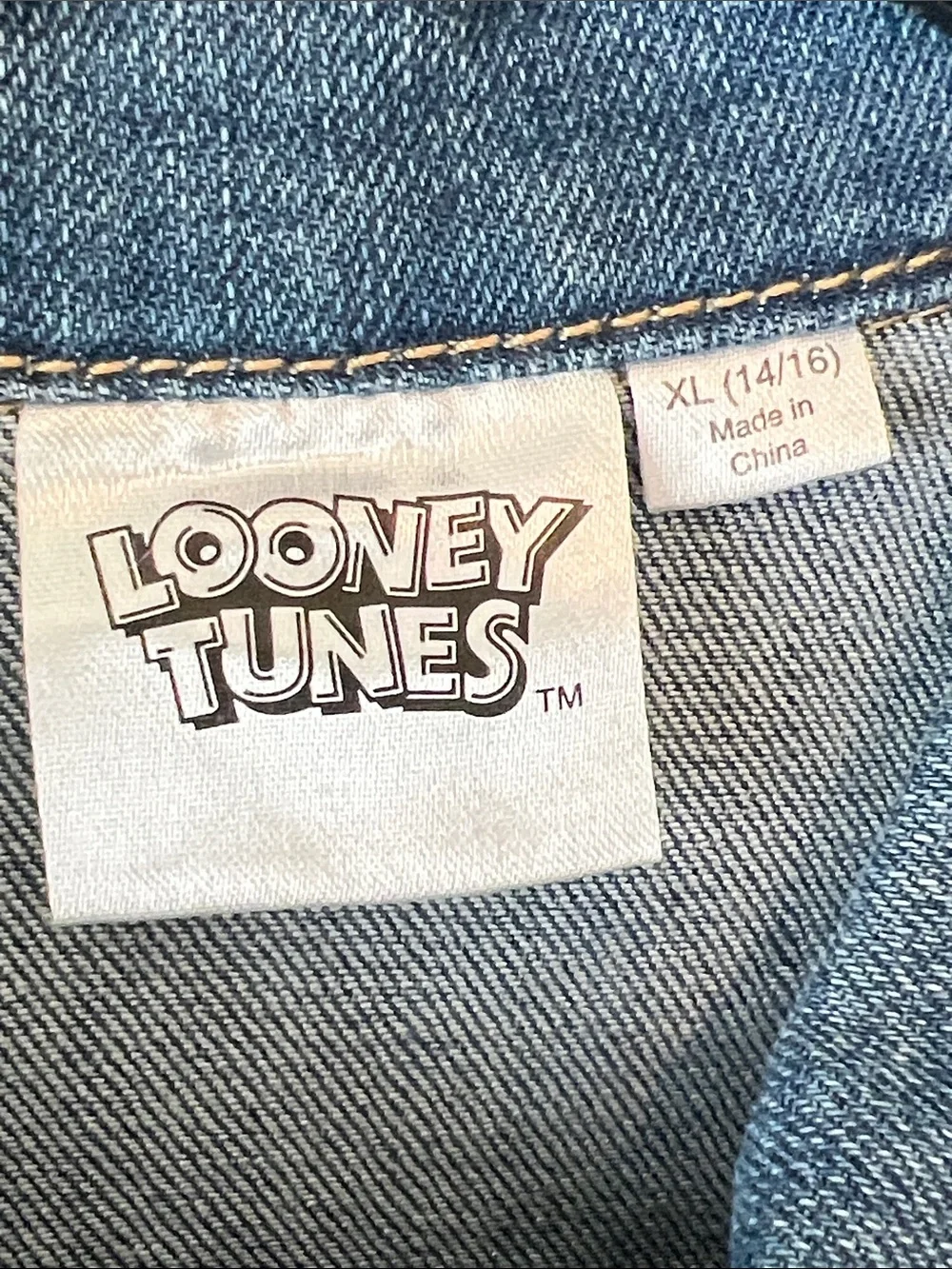Kids Medium Blue Denim Jean Jacket